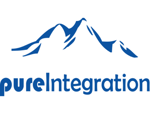 pureIntegration logo blue